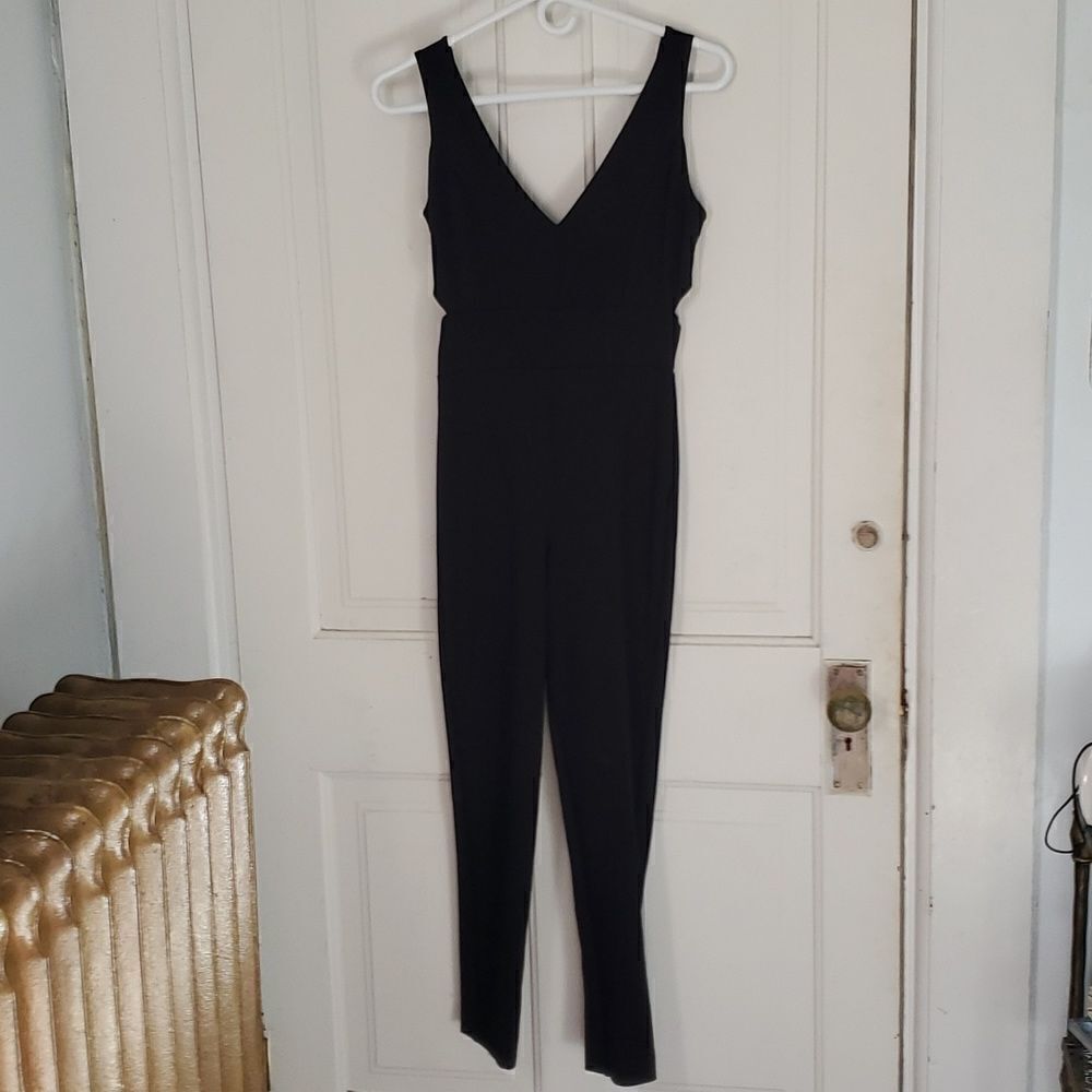 Sexy Black Catsuit Jumpsuit
